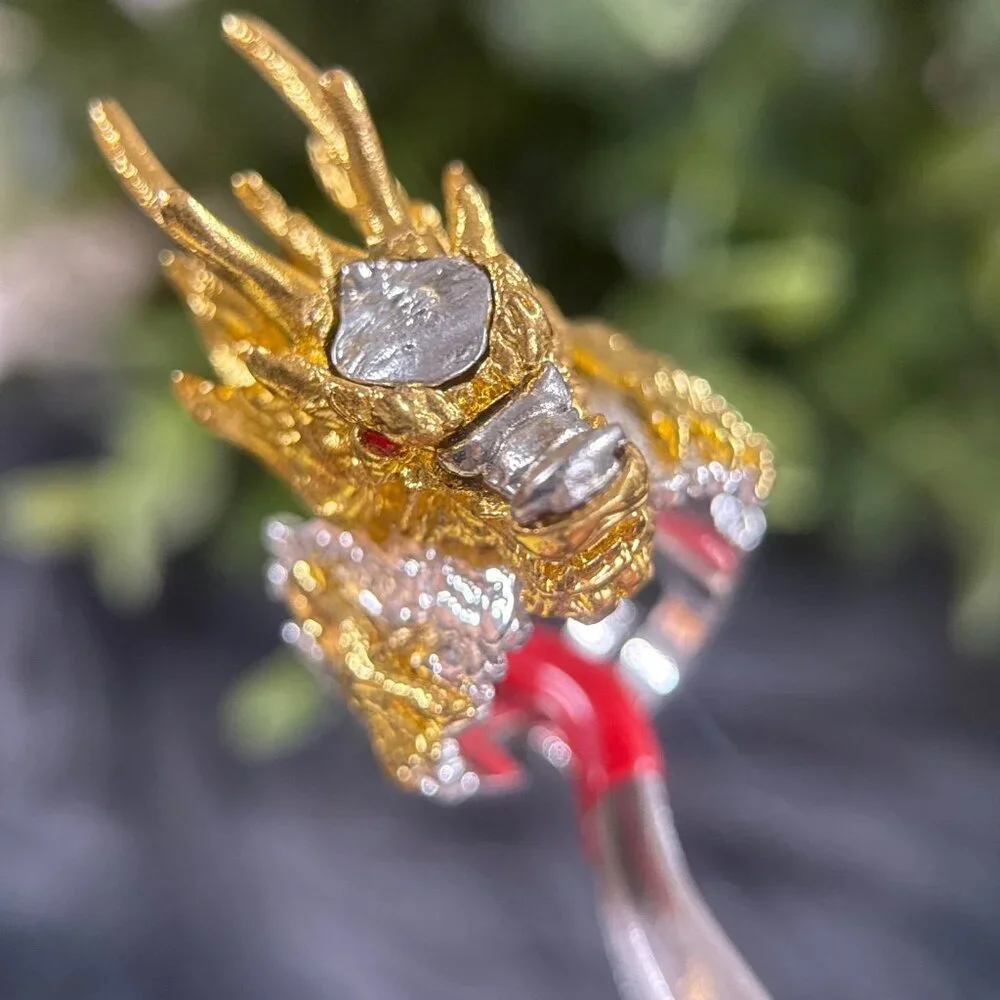 Silver/Gold‎ Dragon Ring